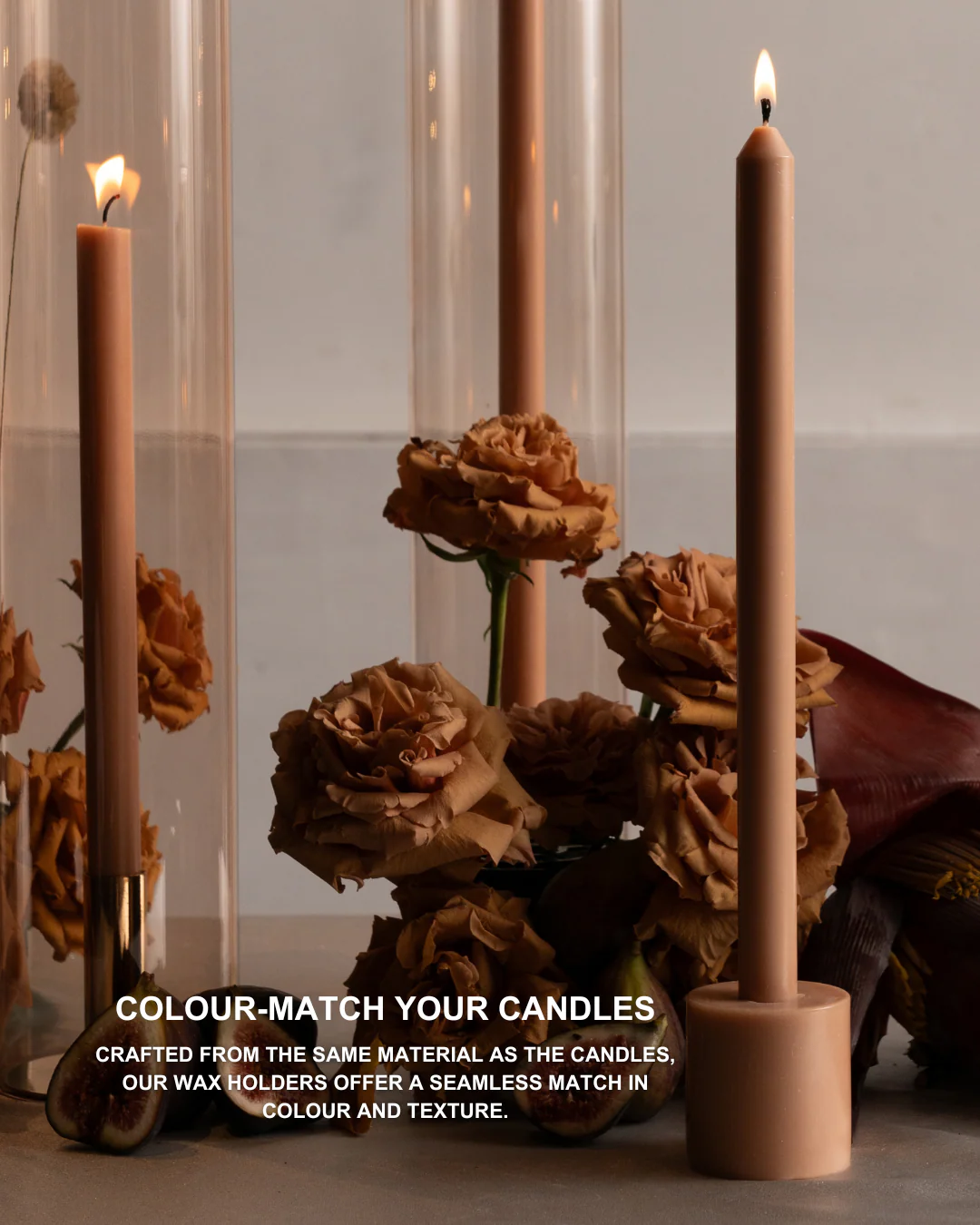Ivory Wax Candle Holder - Image 7