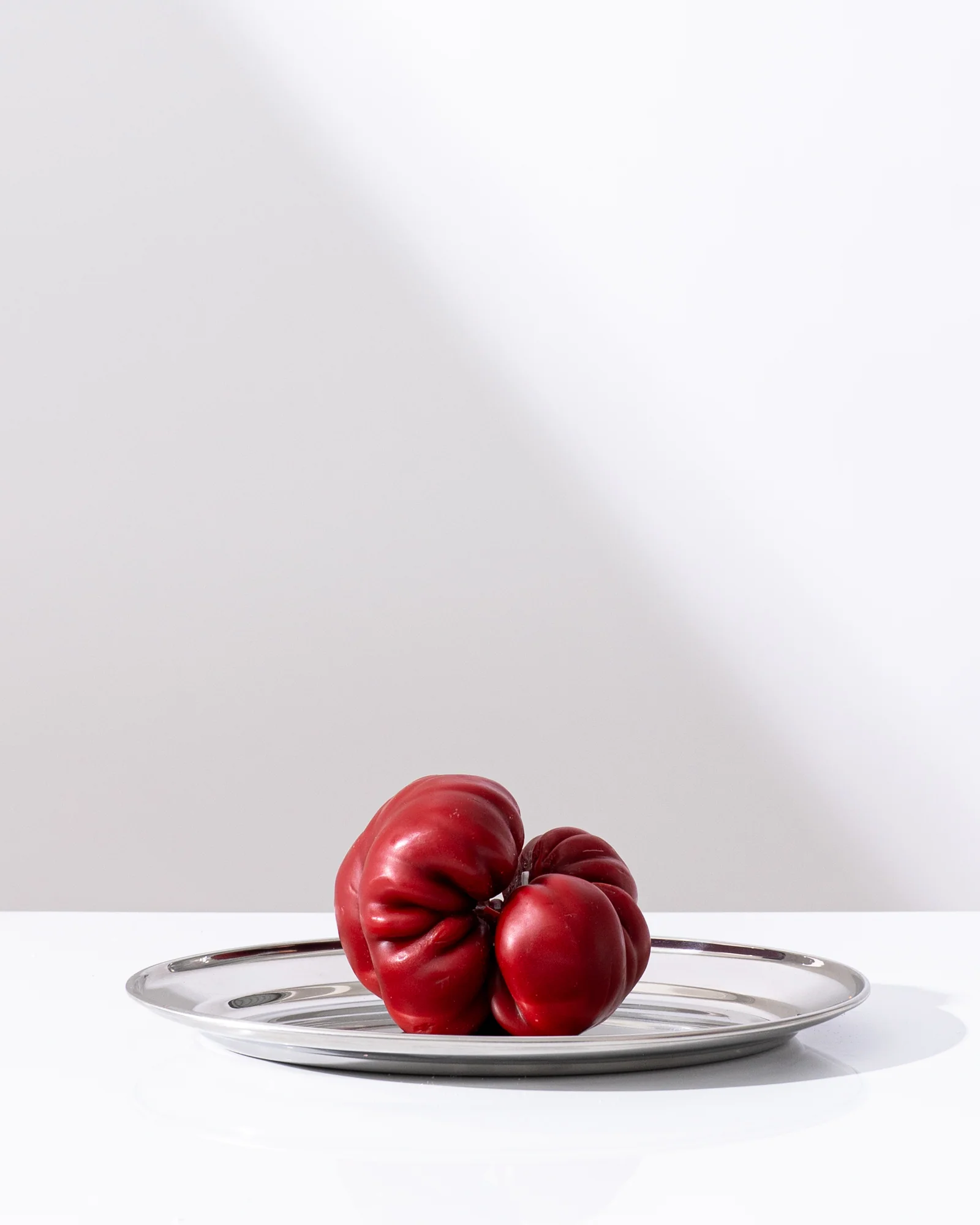 Heirloom Tomato Candle with Stainless Steel Tray - Image 4